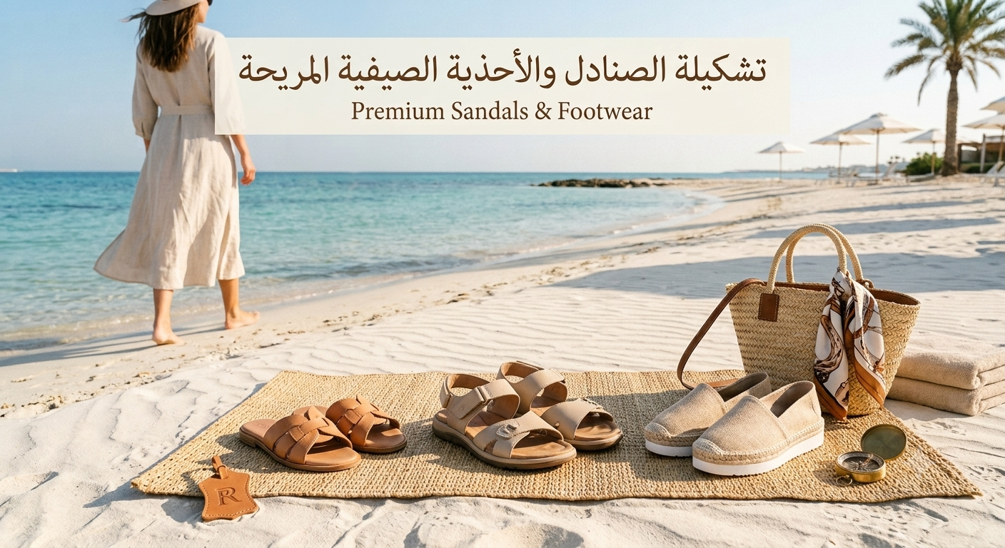 صنادل وأحذية صيفية مريحة لنساء 👡