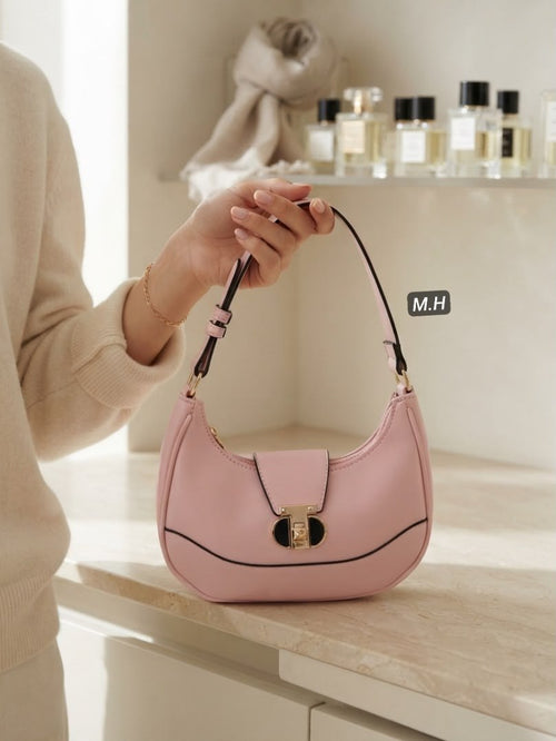 حقيبة كتف نسائية راقية (Hobo Bag) بتصميم عصري ✨